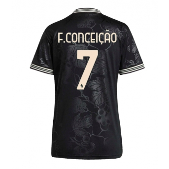 Billige Fotballdrakt Juventus Francisco Conceicao #7 Replika Tredjedrakt Dame 2025-26 Kortermet